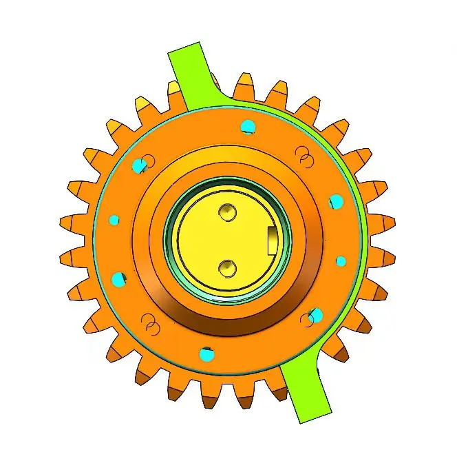 Environmental protection dust removal equipment Non-standard equipment manufacturing Main-drive shaft shafting (right)