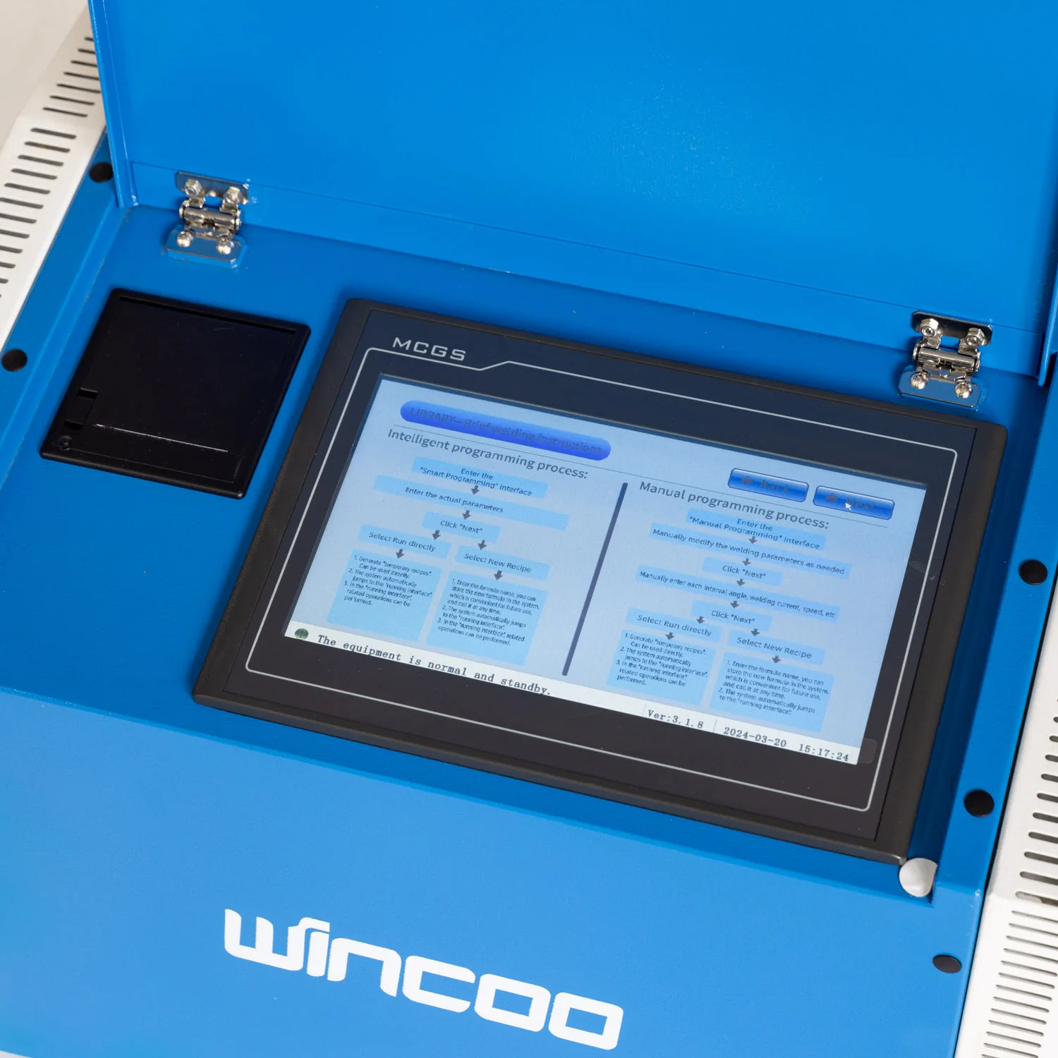 Wincoo High Accuracy All Position Pipe End Closed Welding Machine