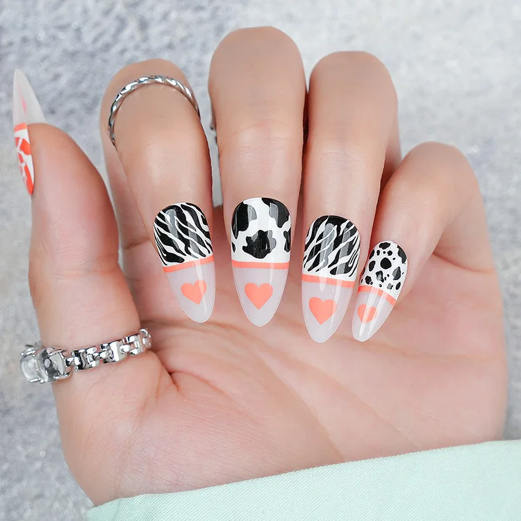 Quality Vegan Fake Nails In China Acrylic Nail Products Natural False Press On Nails