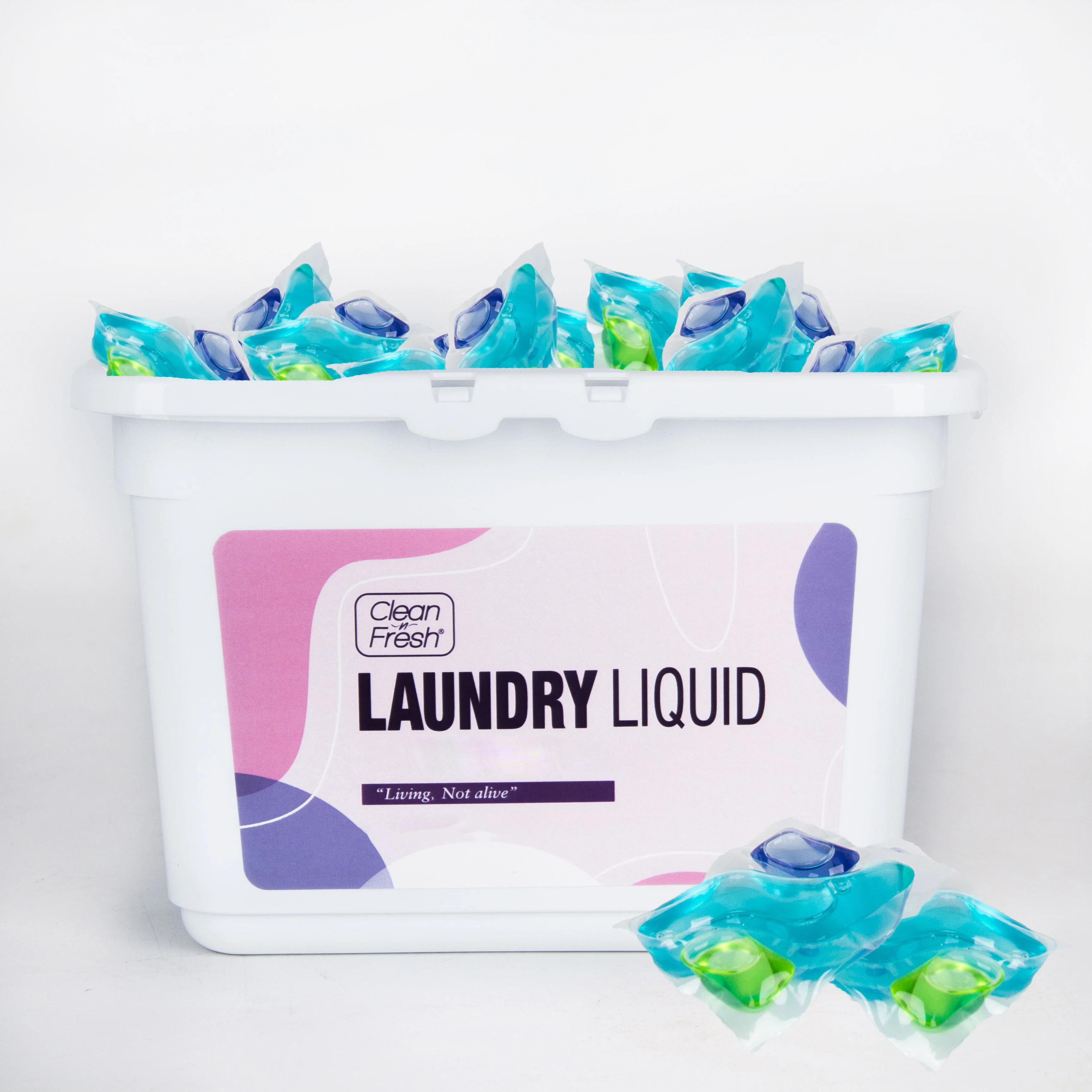 Customized Scents Liquid Washing Powder Laundry Detergent Capsules Pods/Beads