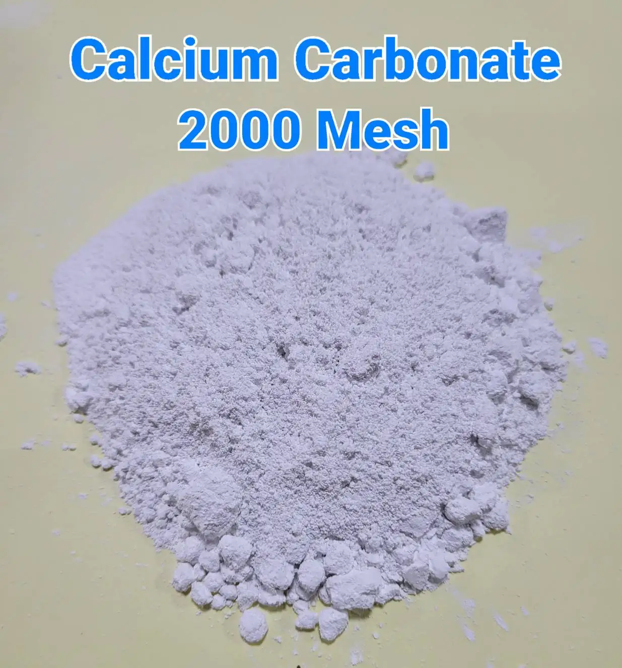 Chemicals Grade of Cal 2000 Mesh Calcium Carbonate 25 Kg. Limestone Quality Product for Food and Industry Grade From Thailand