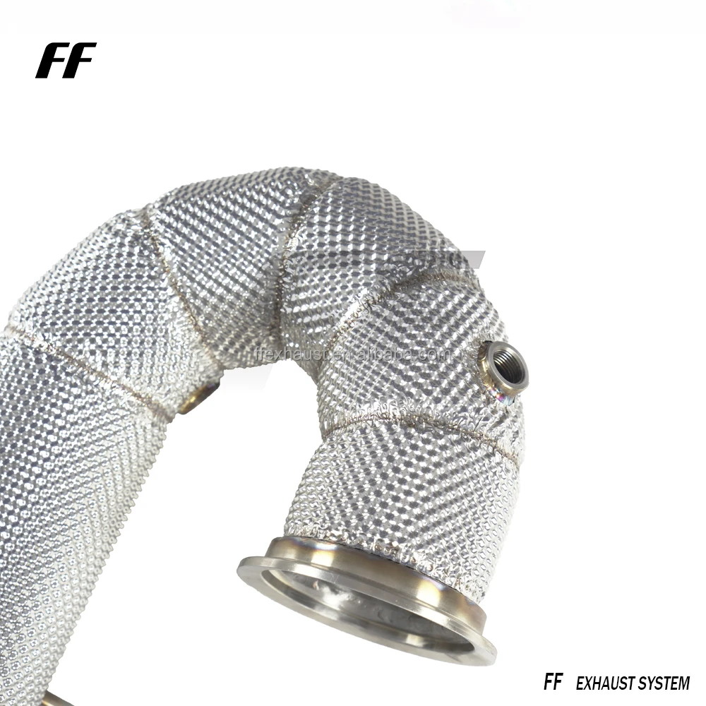 Hot selling exhaust downpipe for Mercedes-Benz AMG GT43 GT50 GT53 E53 GLE53 CLS53 GLS53 S450 S500 M256 3.0T exhaust downpipe