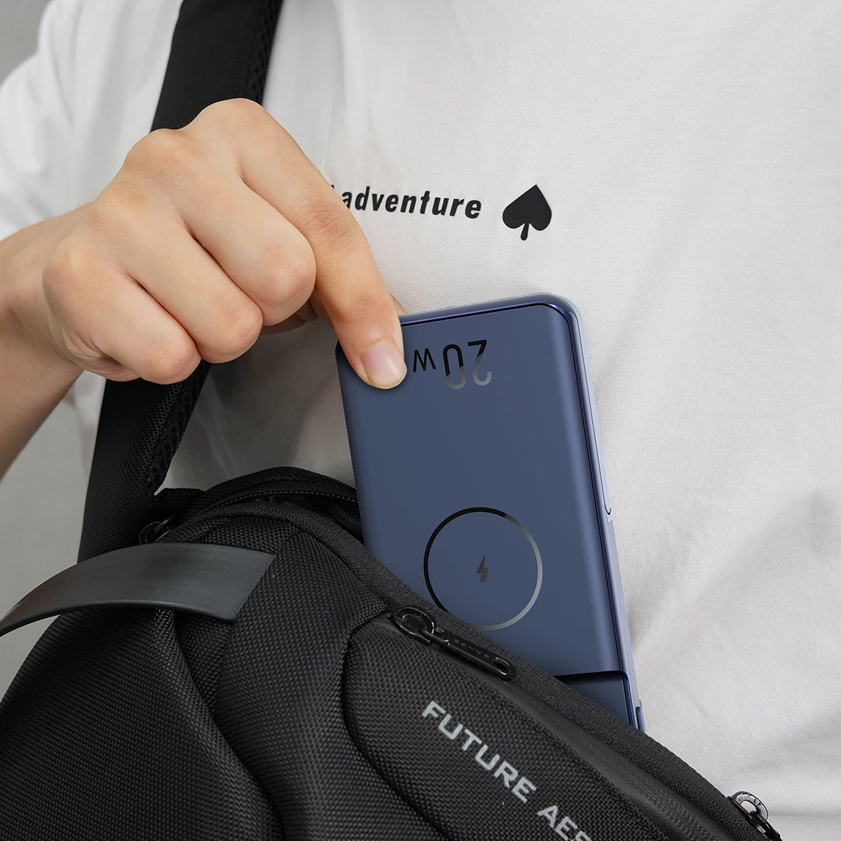 Power Bank Stand 10000mAh Portable Slim Wireless Mini Mobile Phone Fast Charger for Customizable Logo Accept Customization