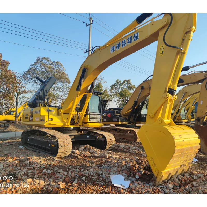 Оригинальный подержанный экскаватор Komatsu pc350 с низким рабочим временем высокое качество и производительность для продажи