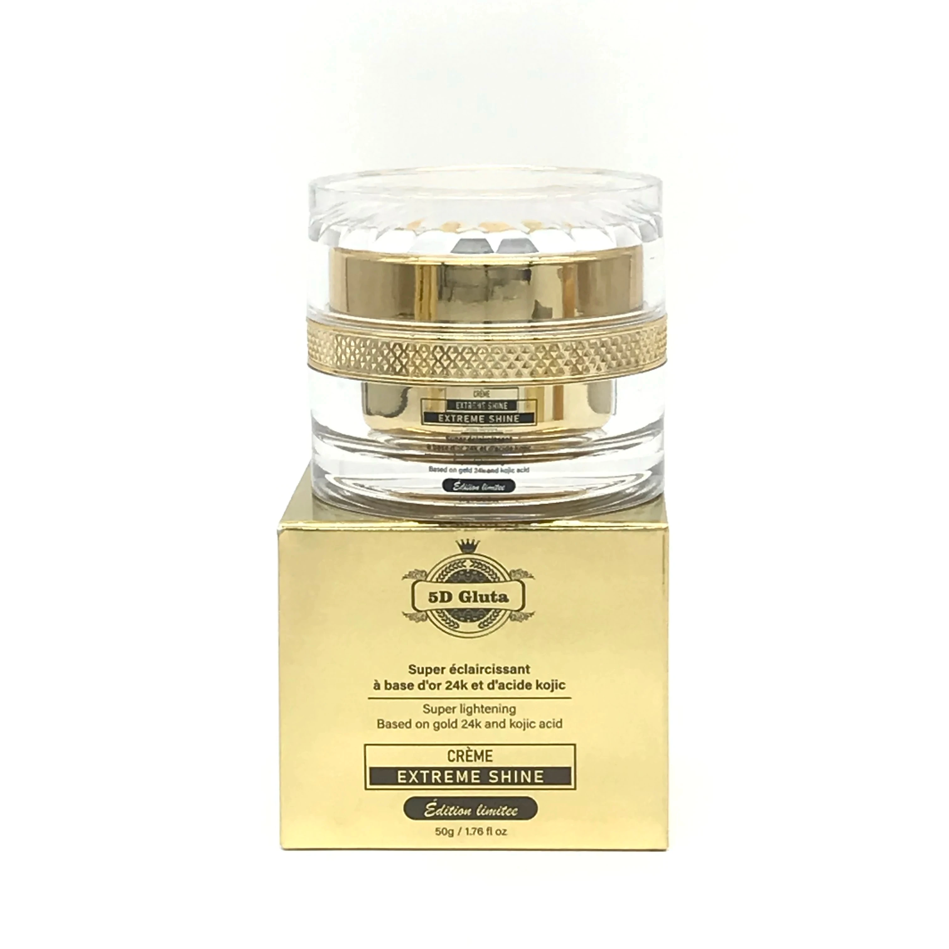 Extreme shine 24K Kojic Acid Strong whitening Day and night Face Cream skin Nutri Glow Lightening and treatment cream