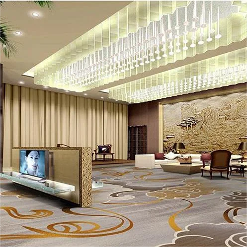 Nylon Carpet  Commercial Flooring Hotel Wall to Wall Hallway Office Carpet Roll