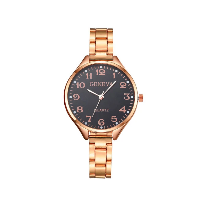 New Arrival Women Quartz Watch Fashion Rose Gold Case Luxury Diamond Water Resistant Ceramic Strap Women Watch