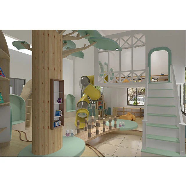 COWBOY Play Area Design Solid Wood Furniture Montessori Preschool Drawing Table Kindergarten Classroom Supplies