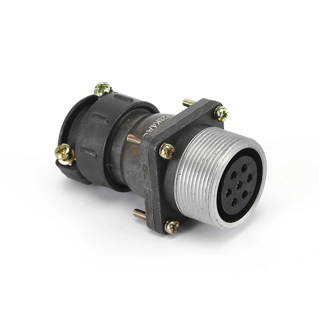 P32 Aviation Cable 4 Hole Docking Waterproof Aviation Connector Welding Fixed Joint