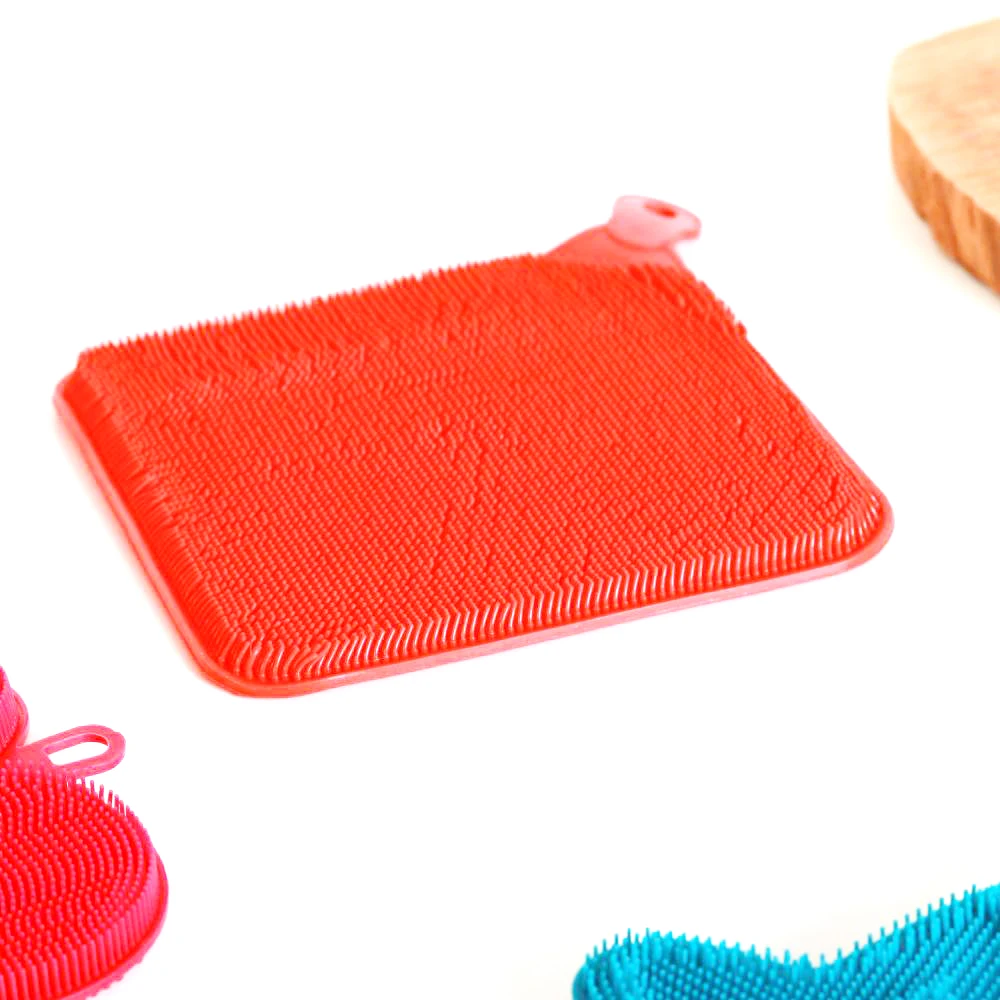 Square  Bath Massage Brush Back Exfoliating Cleansing Brush  Body Scrubber Bath Brushes Sponges Scrubbers