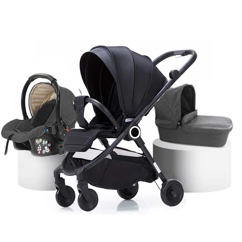 Factory price EN1888 lightweight baby stroller car seat 3 in 1 for wholesale