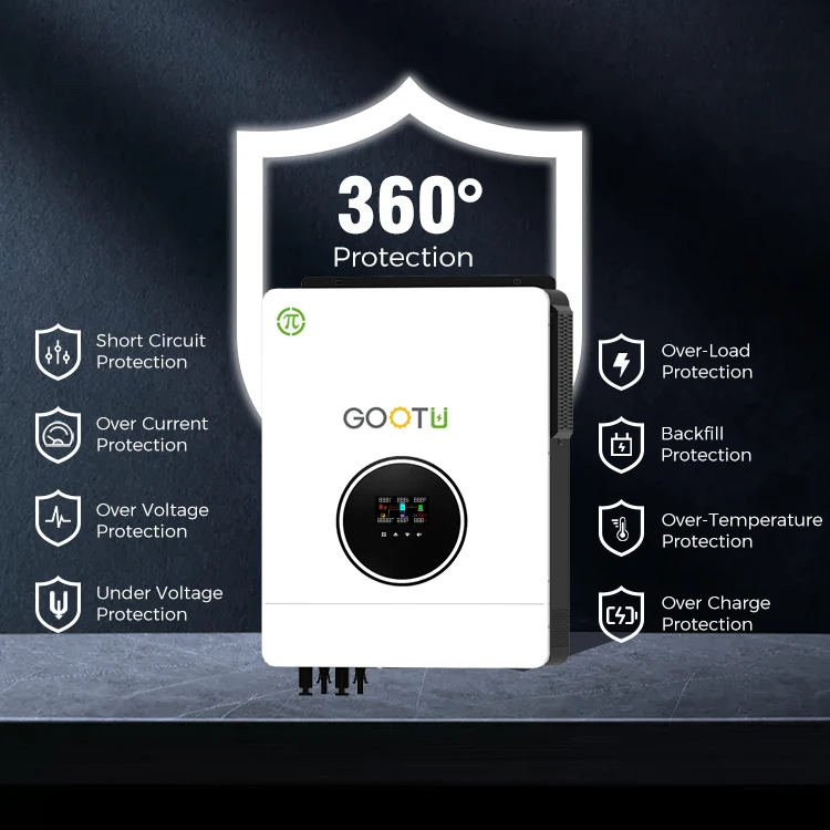 Гибридный солнечный инвертор GOOTU 10 2 кВт 48 В двойной выход контроллер MPPT 160 А переменного тока интеллектуальный Wi-Fi для солнечной системы