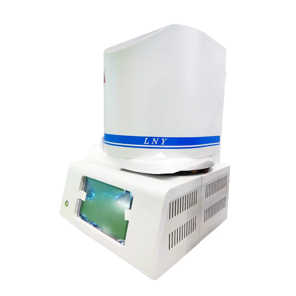 High performance full ceramic firing furnace with cylindrical furnace chamber for dental prosthetics