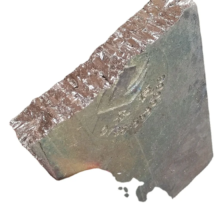 Factory supply bismuth ingot 99.99% price, bismuth metal ingots Bi9999
