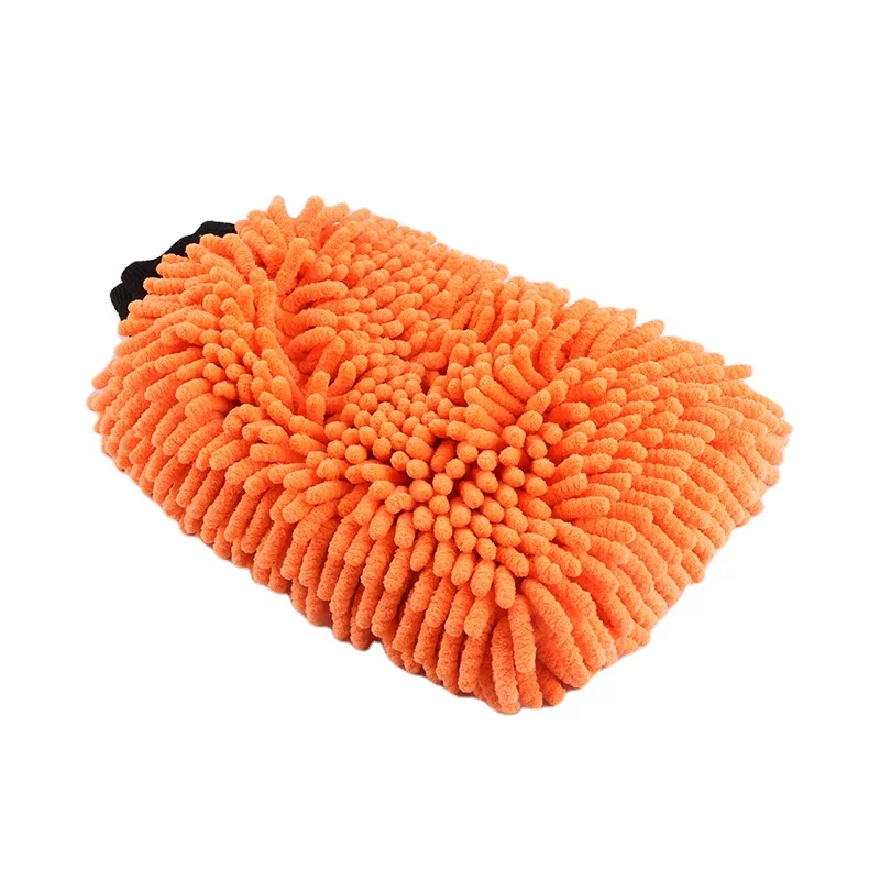 Scratch free, lint-free, great absorbent  Microfiber Chenille Car Wash Mitt Microfiber Car Wash Mitt  For  Car  Cleaning