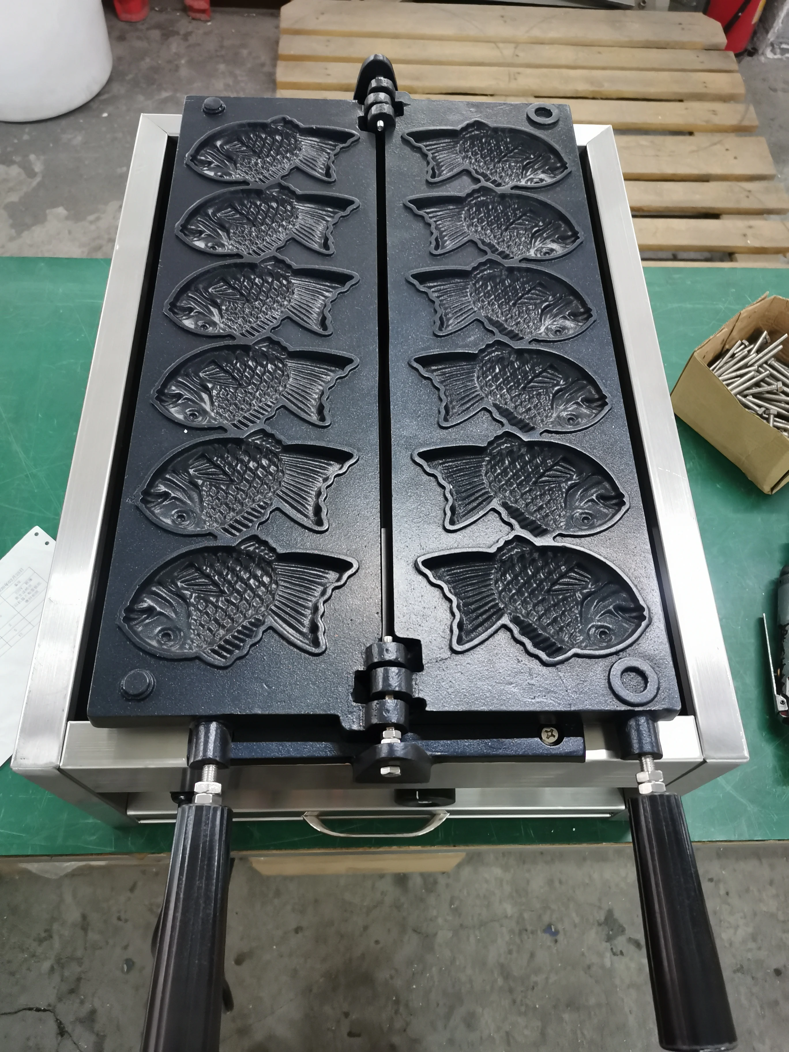 Японская Кондитерская машина Taiyaki для производства