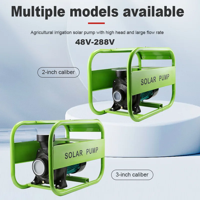 Dc Solar Powered Water Pump 48v Solar Water Pump 72v Dc Solar Surface Pump For Irrigation System