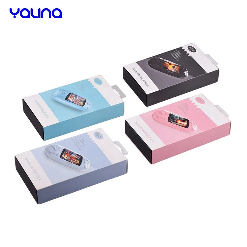 Custom mini gift box rigid cardboard printed logo drawer storage boxes power bank battery packaging box