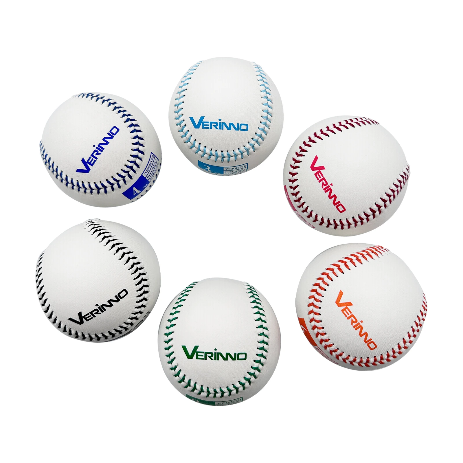 New Arrival 9inch  Practice 3OZ-14OZ Customized Heavy Weighted Leather Training Baseball Balls