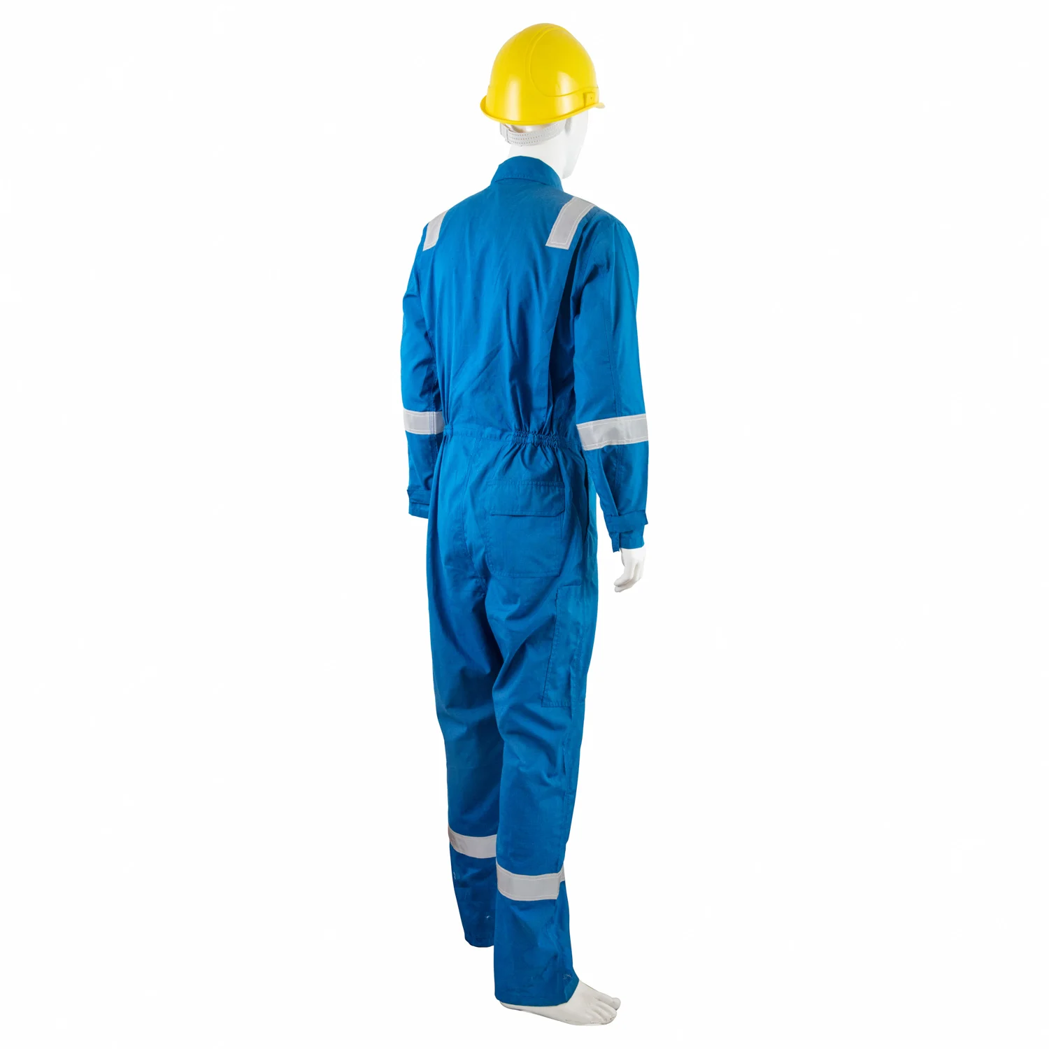 Customized wholesale 7.5oz Royal Blue FR viscos Arc Fire Retardant fire resistance coverall