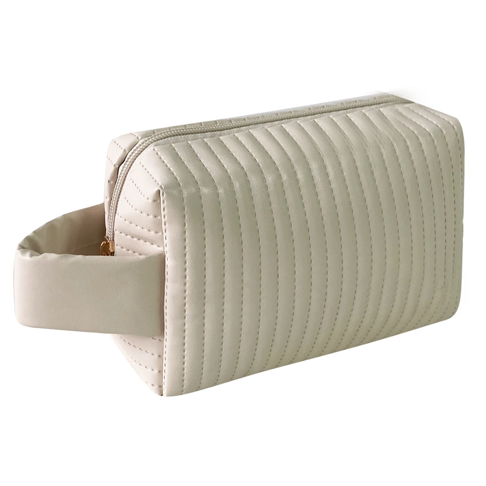 Good Value Large Quantity In Stock Low-Priced High Density Fabric Pouch Women Cosmetic Bag