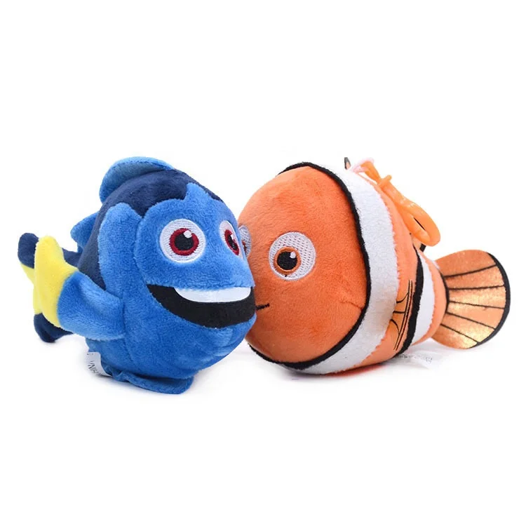 Cosplay Character Anime Plush Toy Pendant Stuffed Lovely Plush Clownfish Fish Plush Stuffed Ocean Animals