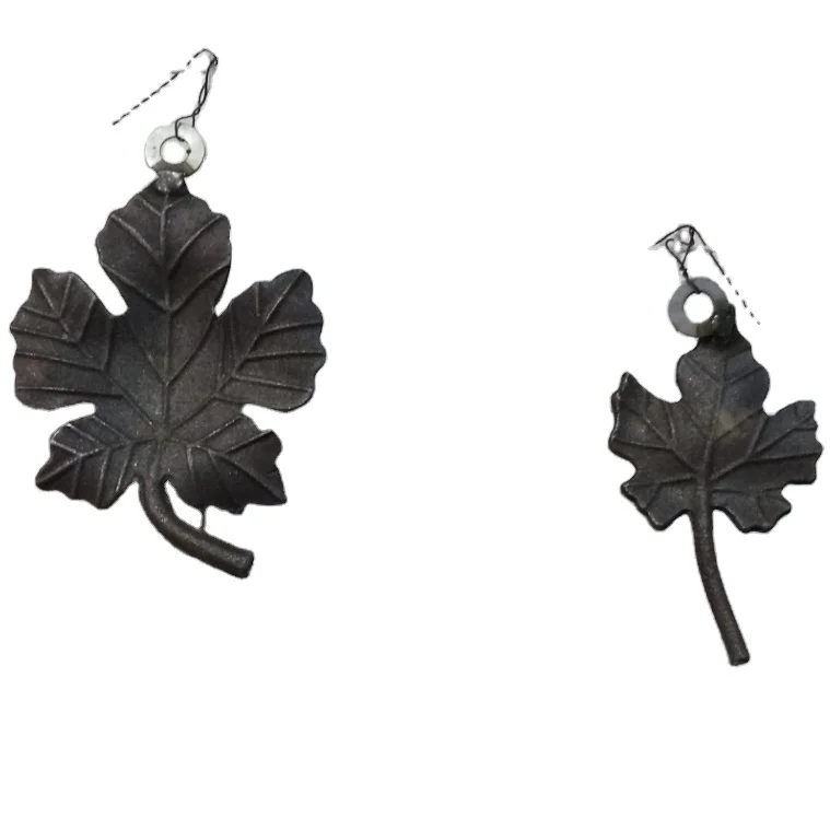 cast steel ornamental grape leaf