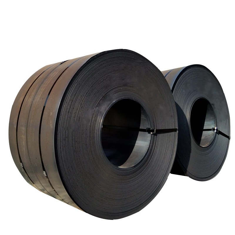 Aisi S235Jr q235 16mm High Carbon Hot Rolled Steel Coils Black Ms Boiler Mild Carbon Steel Metal Sheet Coil Price