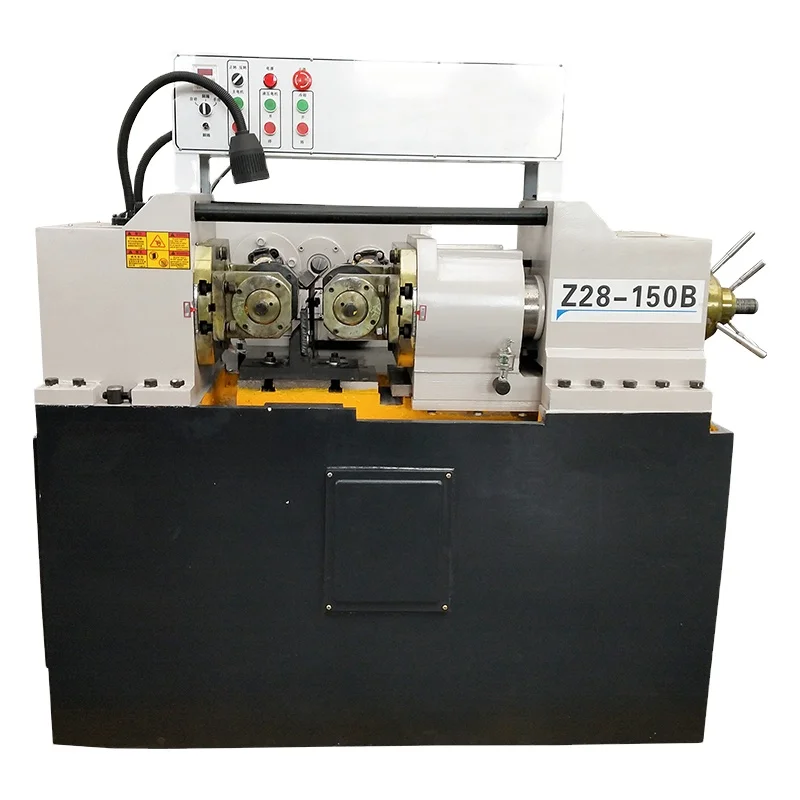 Automatic hydraulic thread rolling machine anchor bolt through wall thread screw machine