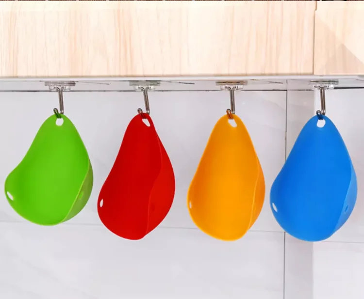 Wholesale Cheap Kitchen Cooking Tool Silicone Egg Boiler Silicone Egg Poacher Silicone Egg Cooker