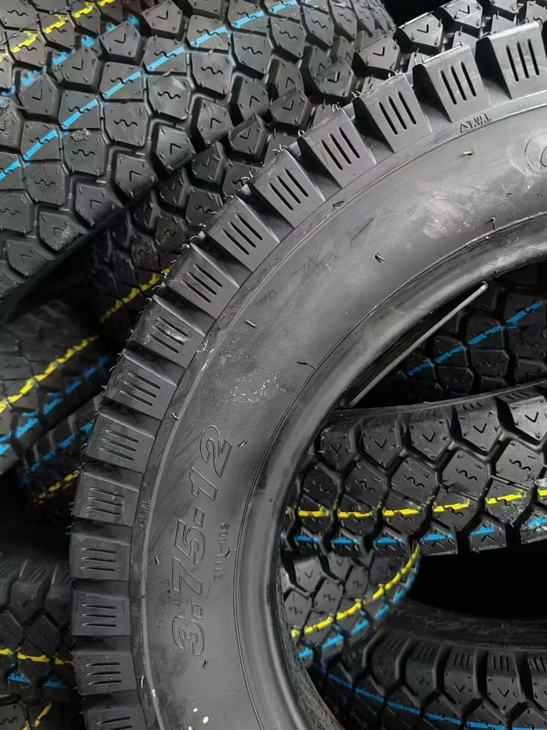 Tricycle Bicycle Tires in Sizes 375-12 400-10  400-12 450-12