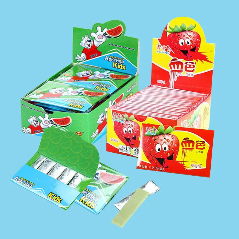 Japanese American Exotic Candy Gum Confectionery Sour Candy Sweets Wholesaler Bulk Chewing-Gum Customizable