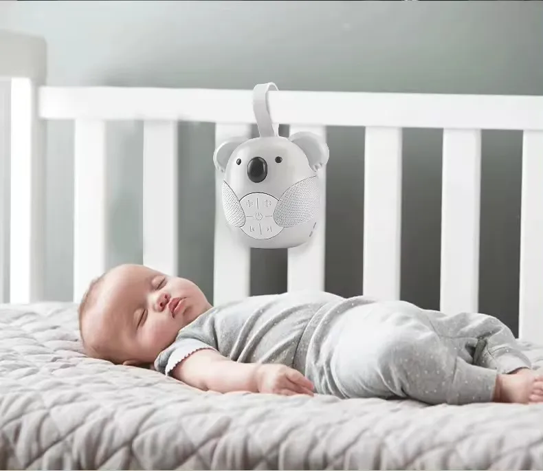 Battery Operated White Noise Machine for Baby and Adults Koala Portable Sleep Sound Machine White Noise Machine Baby