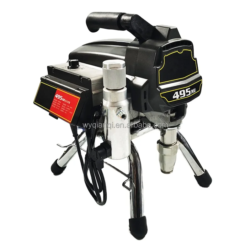 495  high quality  piston airless putty spraying machine equipment