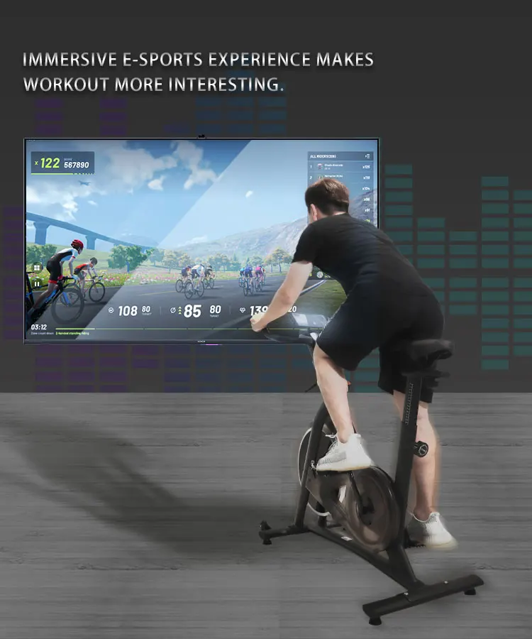 Magene Indoor Exercise Bike G611 Magnetic Smart Spinning Bike Compatible To ZWIFT  And Support Online Competition