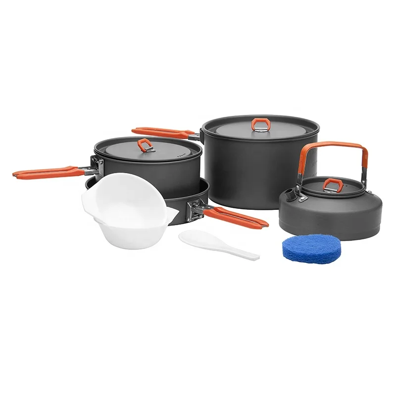 Fire-Maple FEAST 4 aluminium camping cookware set non stick
