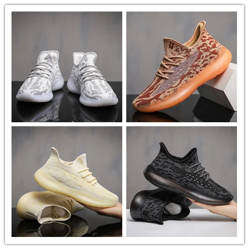  Оригинальный сечением для кроссовок Yeezy 380 кроссовки; Повседневная спортивная обувь; Кроссовки бега обувь оригинальный логотип коробки