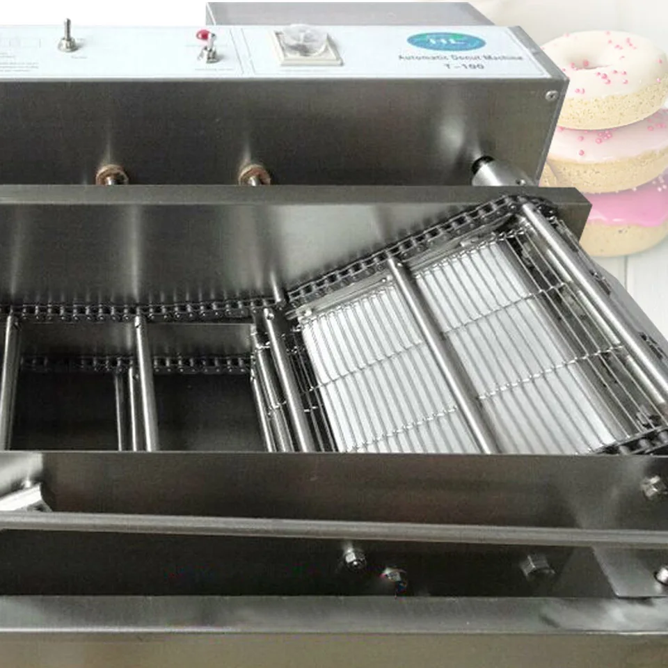 
Automatic Gas and Electric donut maker,donut robot,donut machine with 3 sizes moulds,counter,timer 