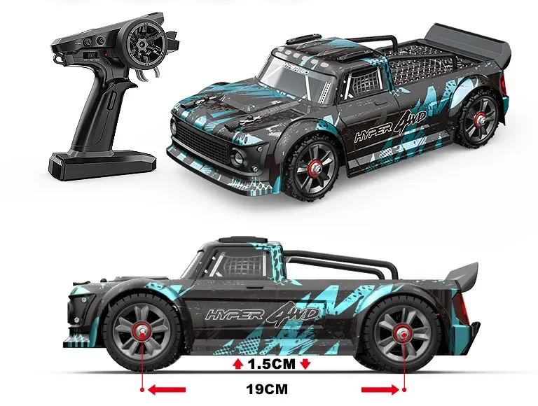 MJX Hyper Go 14301/14302 бесщеточный Радиоуправляемый Дрифтерный Автомобиль 2 4G 1/14 дистанционное управление пикап полноприводный автомобиль 100 км скоростной внедорожник