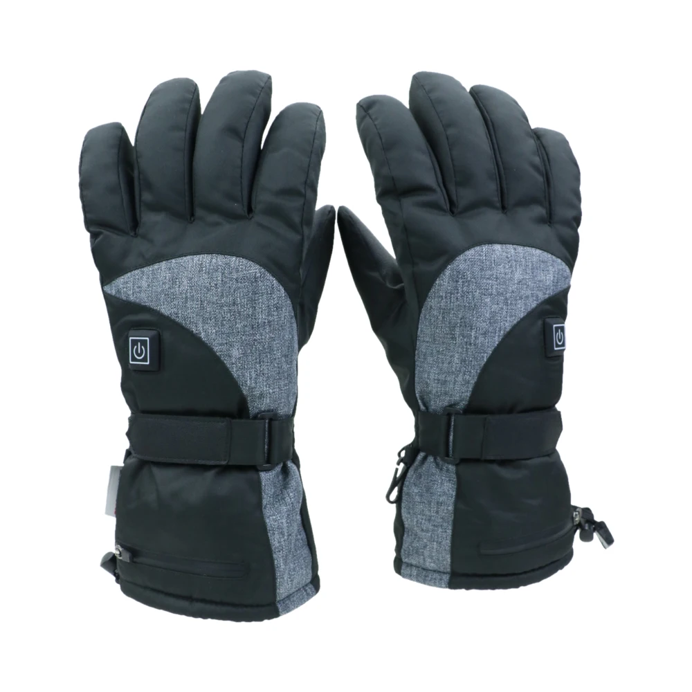 High Quality Electric Heated Gloves Wear Resistant Antiskid Gloves Winter Ski Mountaineering Sports Gloves
