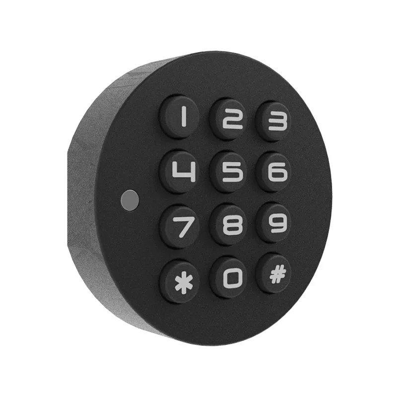 F029 Digital Number Locker Lock ABS Password Combination Lock For Cabinet Punch-free Smart Fingerprint Locks For Sale