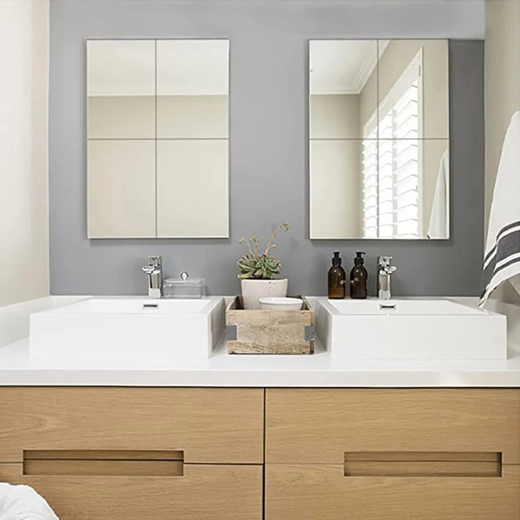 Zhengde Silver mirror acrylic board 1mm 2mm 3mm Laser Cutting espelho flexivel acrilico Cast Decor Flexible acrylic sheet