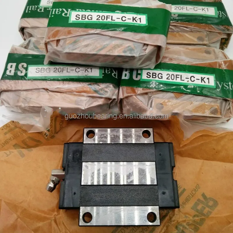 Original Korea SBC Linear Guideway Linear Guide Rail Linear guide carriage SBG20FLL SBG20FLL-K1 SBG20FLL-C-K1