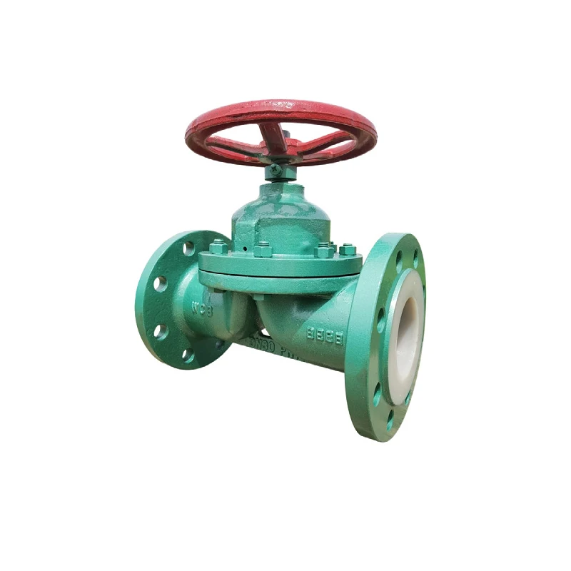 G41J-10 16 Cast iron WCB cast steel stainless steel flange diaphragm valve rubber lined diaphragm valve