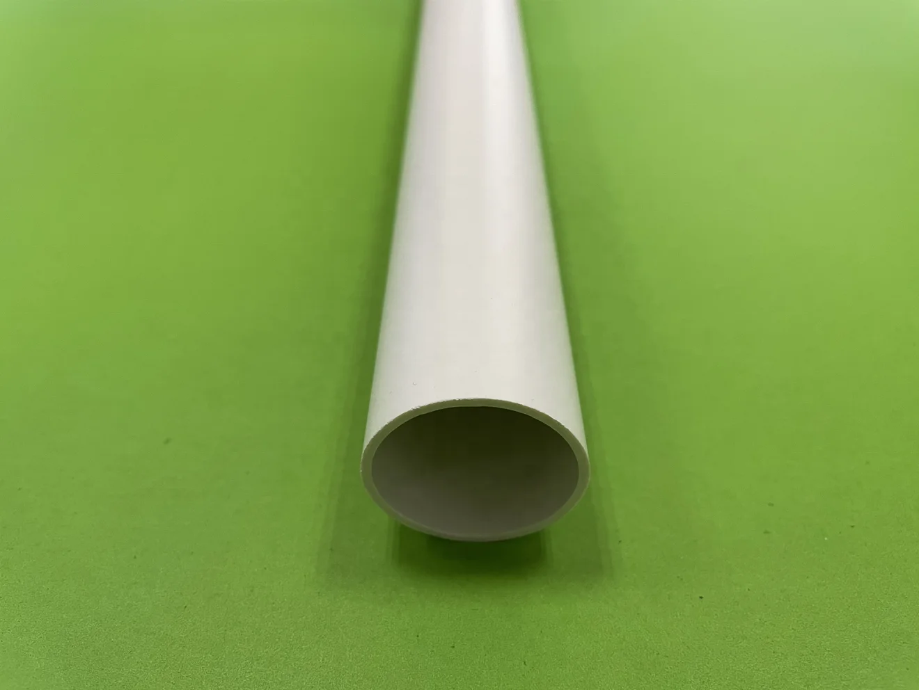 Plastic extruded PVC ABS hollow tube in colors