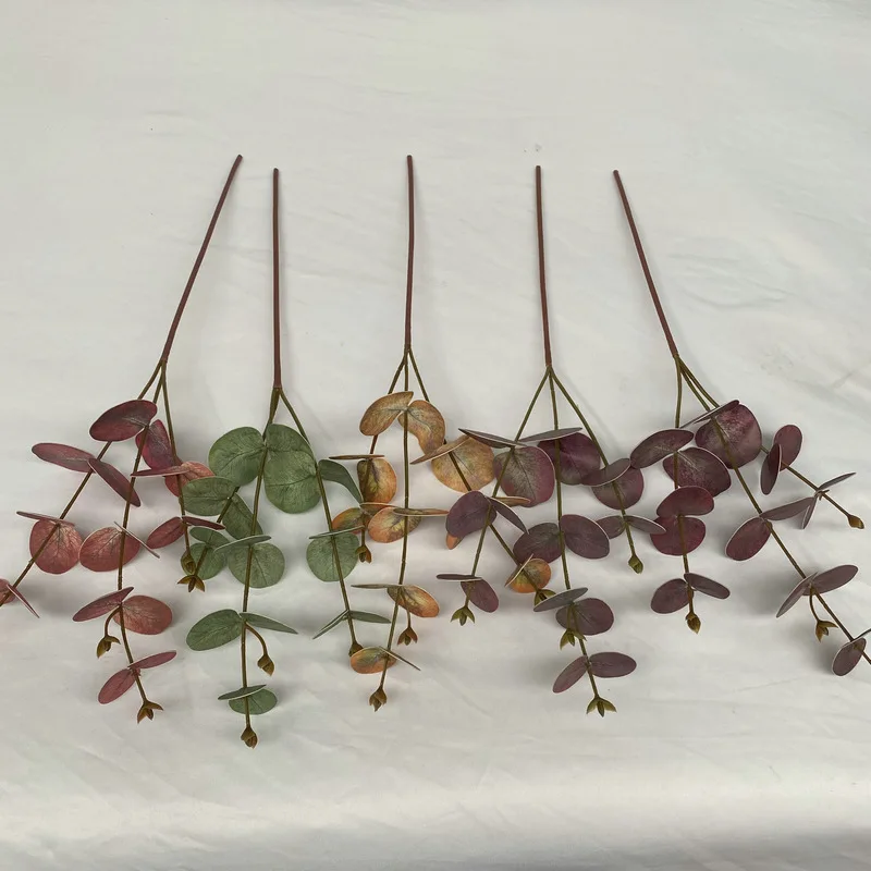 Professional Manufacture Artificial Money Leaves 3D Printed Money Leaves bunch Decorative Artificial Flowers