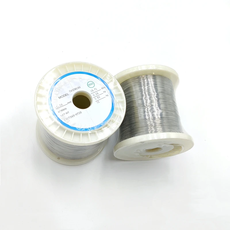 0.2mm 0.25mm nichrome wire Ni80Cr20 32 awg nicr8020 nickel chrome wire