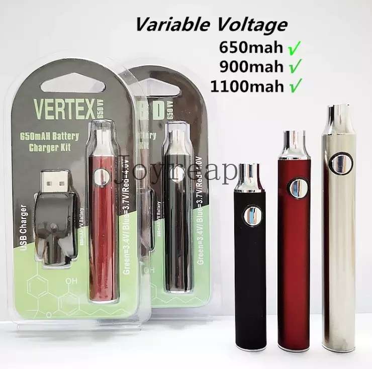  Популярная батарея 510 резьба 350 мАч CBD vape pen с предварительным нагревом регулируемая