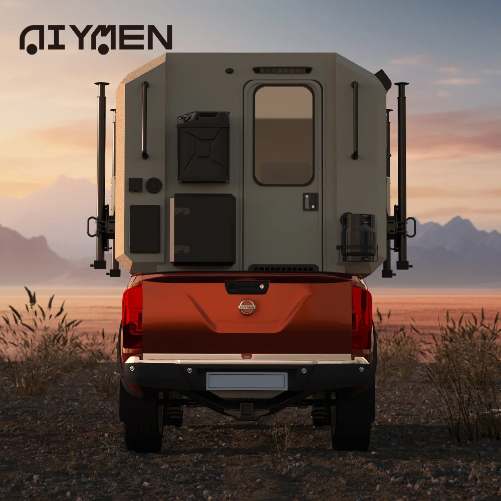 Howo Bed Slide in out Box 4x4 Shell Caravan Slide on Tacoma Truck Camper Good Body Camper for Truck