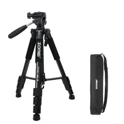 ZOMEI Q111 Professional Portable Travel Aluminum Camera Tripod&Pan Head for SLR DSLR Digital Camera 5colors